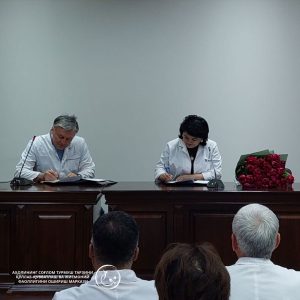 Read more about the article МEМОРАНДУМ: Академик Ё.Х. Тўрақулов номидаги Республика ихтисослаштирилган илмий-амалий  эндокринология тиббиёт маркази билан